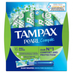 Tampax Compack Pearl Super 18