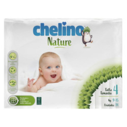 Pañal Infantil Chelino Nature T - 4 34 U