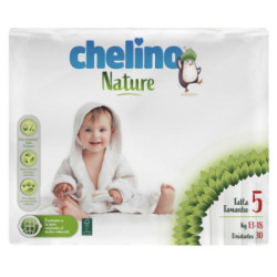 Pañal Infantil Chelino Nature T - 5 30 U