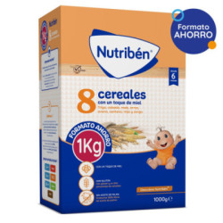 Nutriben 8 Cereales Y Miel 1 Envase 1000 G