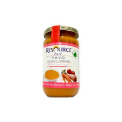 Resource Puré Pavo Con Arroz Y Zanahoria