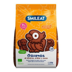 Smileat Galletas Espelta, Avena Y Cacao +10M