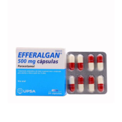Efferalgan 500 mg 24 capsulas