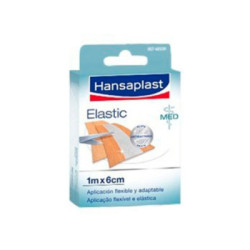Hansaplast Med Elastic Tira Para Cortar 1M X 6Cm